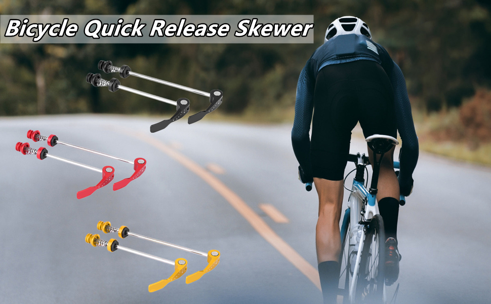 Bicycle Quick Release Lever 1 Pair Mountain Road Bike