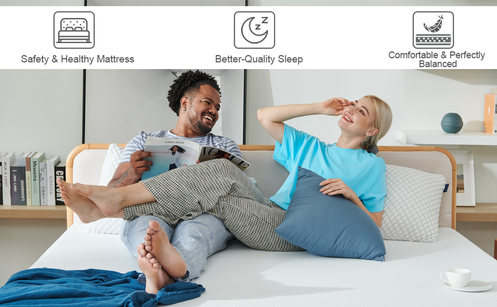 WODY’S Premium Comfort OrthoMedical Mattress SoftMedium Medicated 5