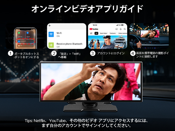 【新品未使用】volam ディスプレイオーディオ 10.25インチ Volamディスプレイオーディオ 10.25インチ2画面分割 - メルカリ