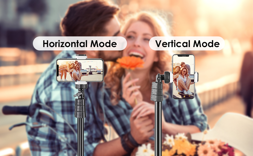 UBeesize 67" Phone Tripod&Selfie Stick, Camera Tripod Stand with