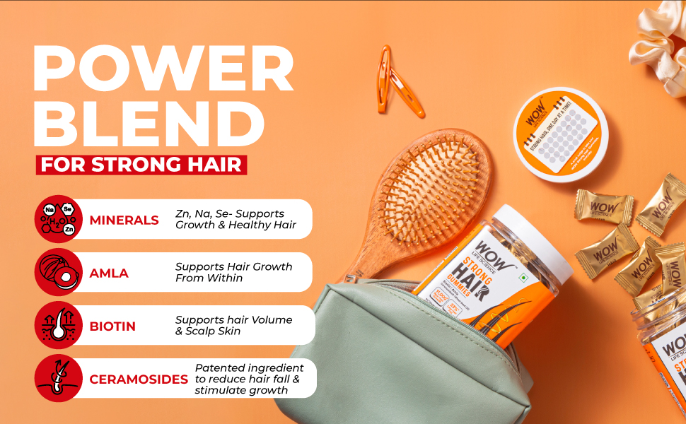 WOW Life Science Strong Hair Gummies
