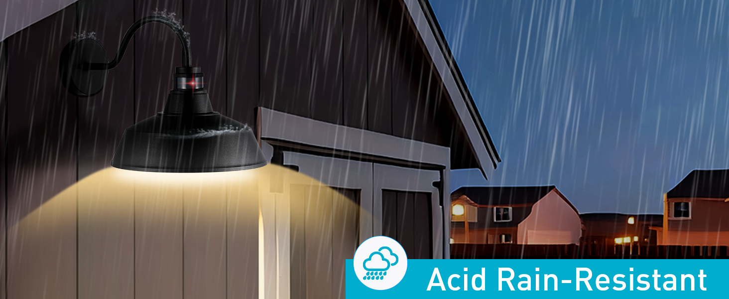acid rain-resistant barn lights outdoor