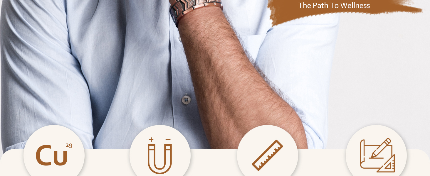 Pulseras magnéticas para hombres
