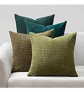 Topfinel Sofa Throw Pillows Covers for Couch-Multi Christmas Green Combo 20