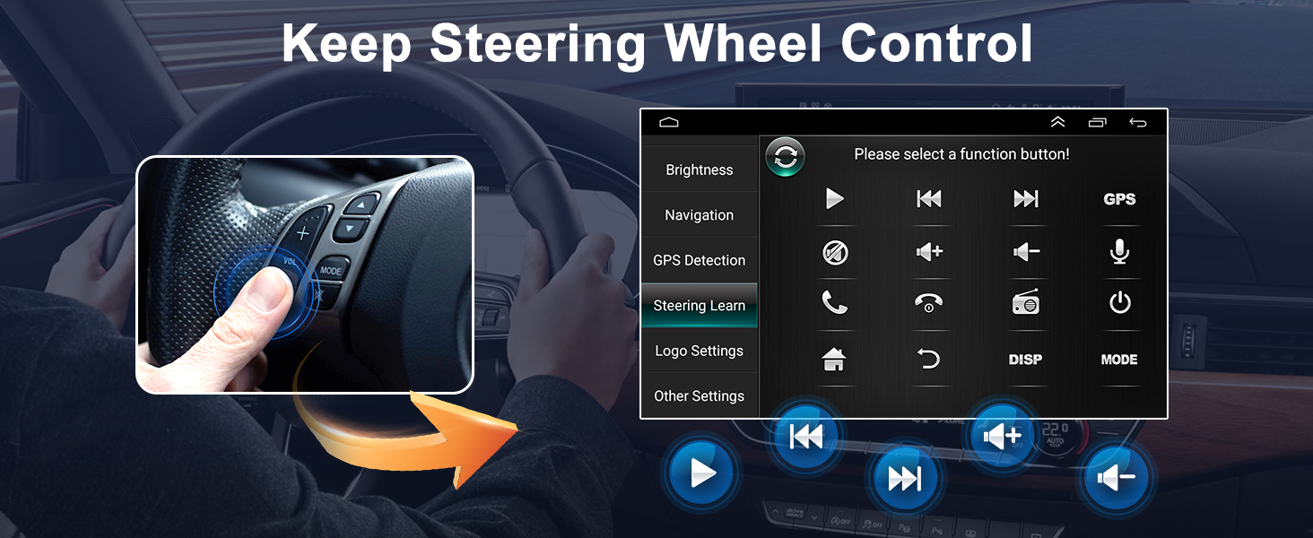 Keep Steering Wheel Control