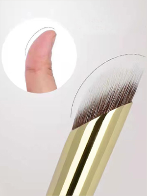real techniques mini makeup face shadow angled concealer blending brush under eye concealer brush