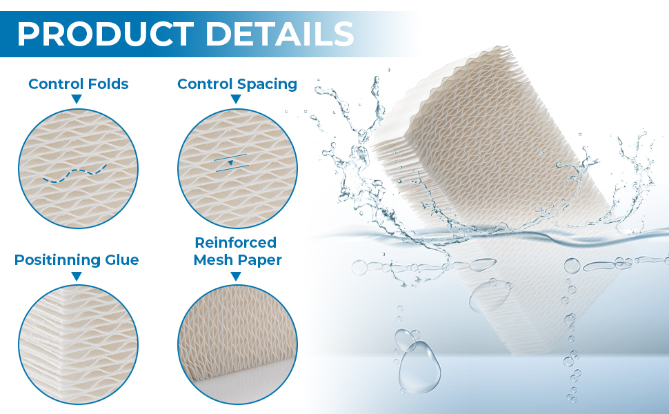 Pokin HDC411 Humidifier Filter Replacement Wick for