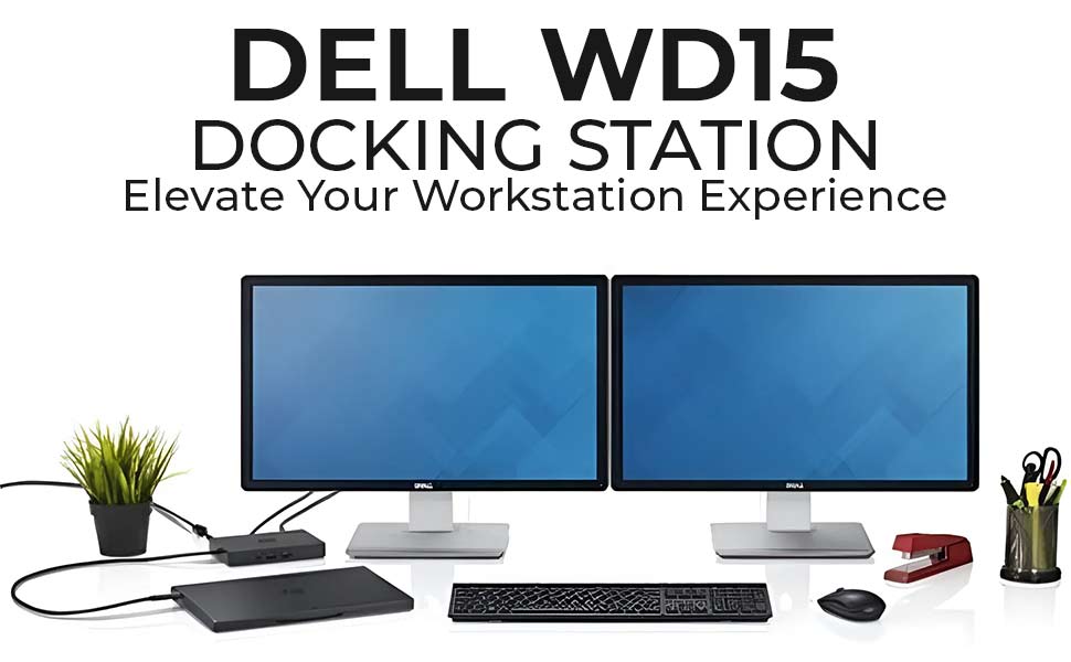 Amazon.com: Dell WD15 USB 3.0 Docking Station Bundle with