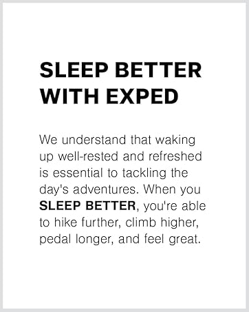 sleep better with exped