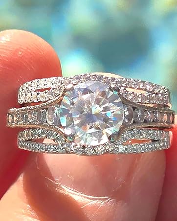 sheloves ring guard for women wedding band adjustable wraps and guard cz 925 sterling silver