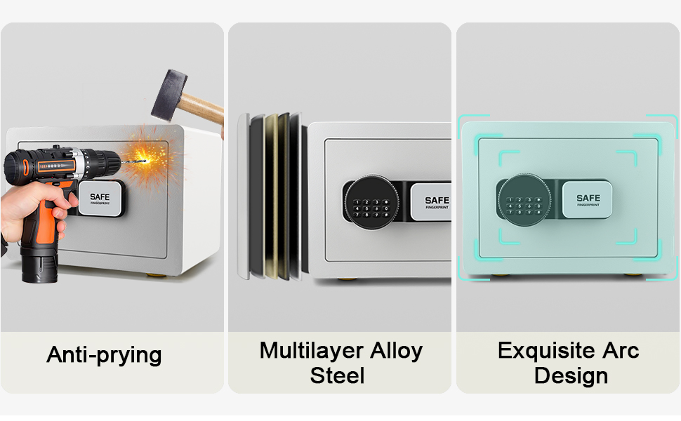 home safe box fireproof safe box safe with keys