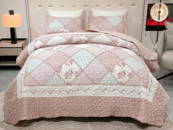 新春セール⭐︎キルト洋書3冊☆Make Room for Quilts Amazon.com: MERRY HOME 3-Piece King Size Quilt Set with 2