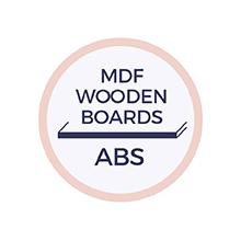 Material: MDF wooden boards, ABS