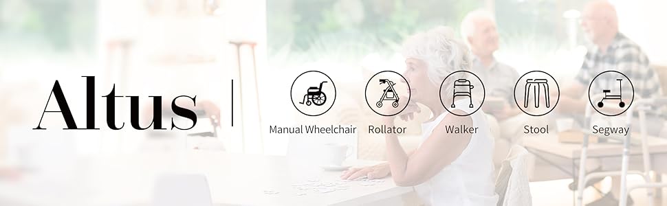altus brand health care rollator