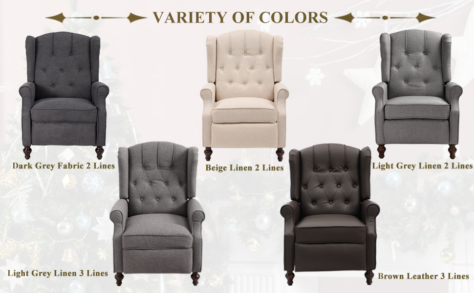 Variety of colors