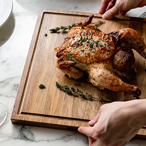 Mawazo Large Wooden Chopping Board