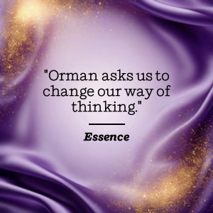 Essence says Orman asks us to change our way of thinking.