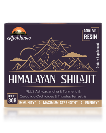 600MG shilajit resin supplement