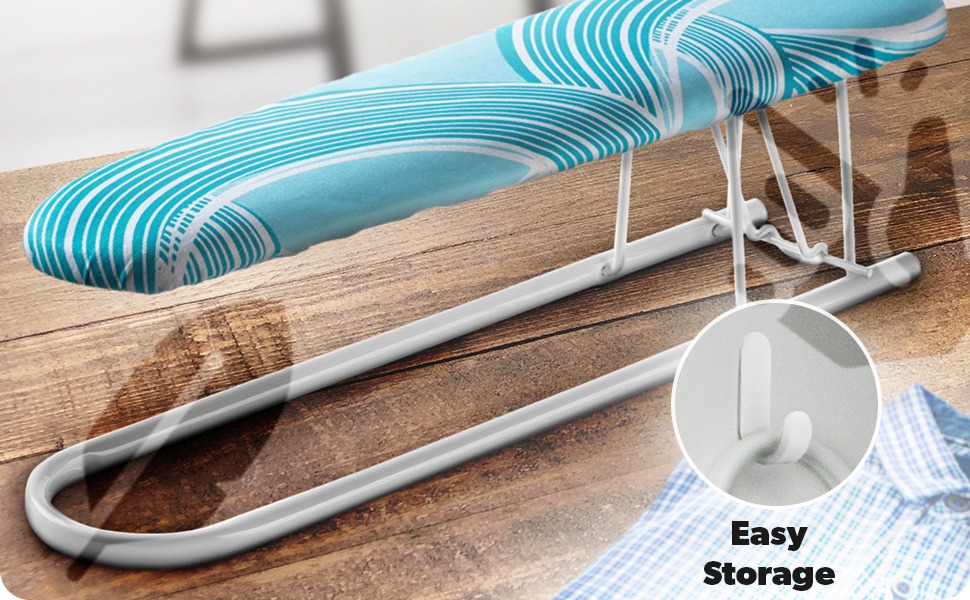KADAX Sleeve Ironing Board, Compact Tabletop Ironing Board for Precise