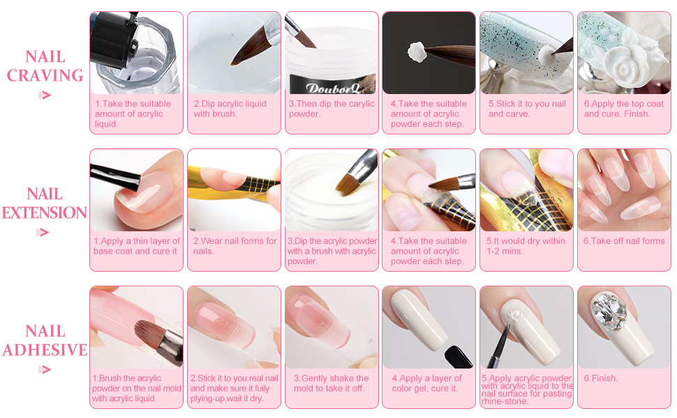 Acrylic Nail Art Tools