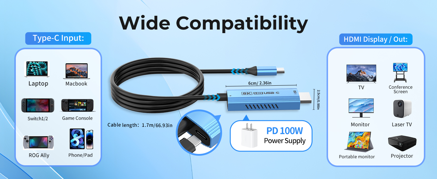 wide compatibility