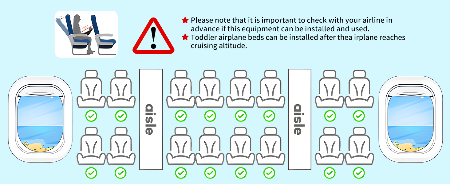 airplane bed