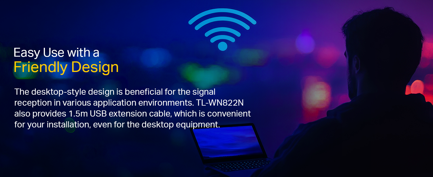 TL-WN822N 300Mbps High Gain Wireless USB Adapter