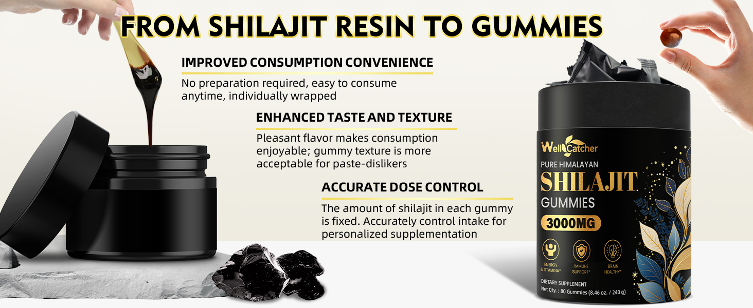shilajit for women gummies