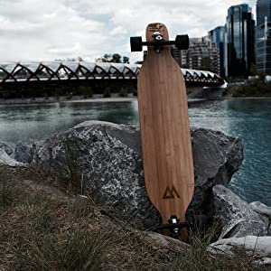 Amazon.co.jp: Magneto Longboards - Bamboo & Fiberglass Drop