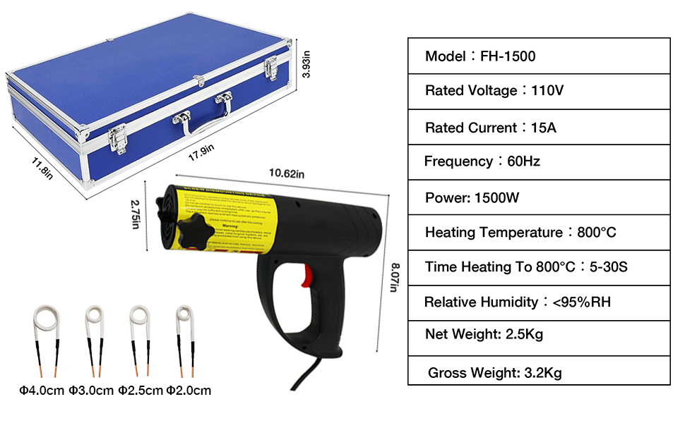 Handheld Heat Induction Machine