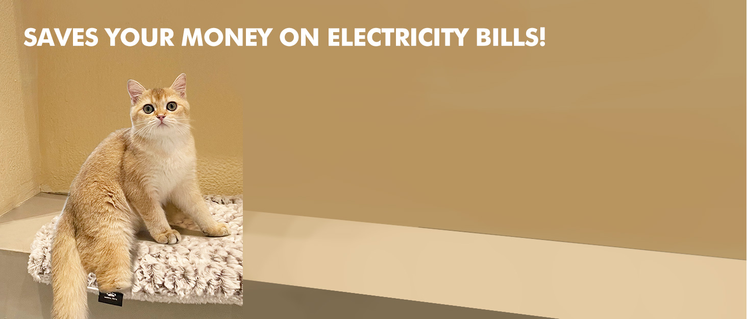 MORA PETS Cat Beds for Indoor Cats Self Heating Pet Pad Dog Blanket