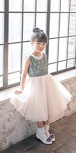 Amazon | [DRESCCO] パールビジューソフトベージュオーガンジー