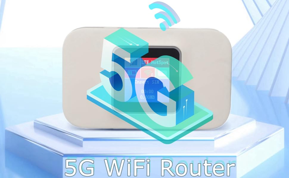 5G LTE Mobile Hotspot Router,USB Portable 300Mbps High Speed WiFi