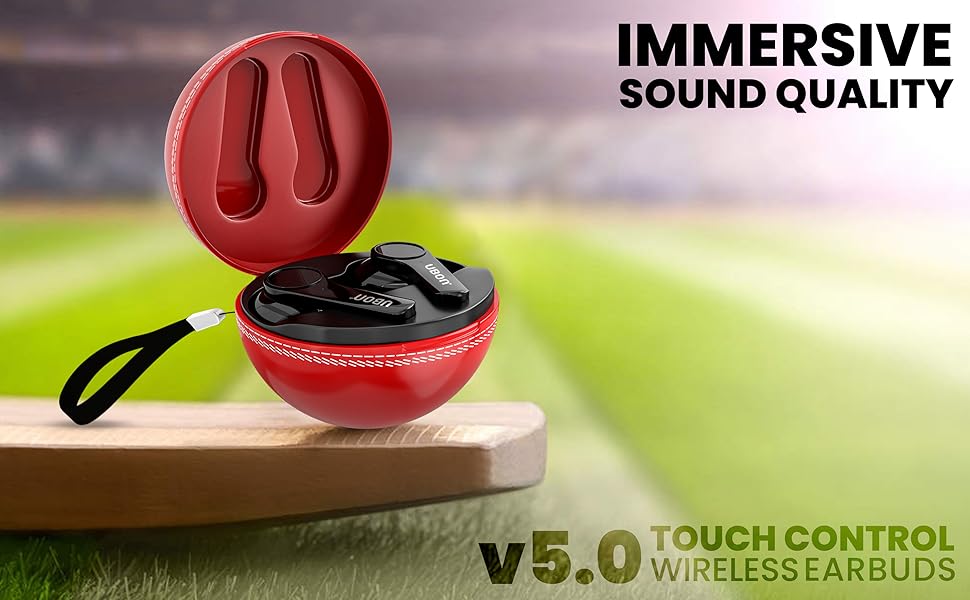 UBON BT210 True Wireless Earbuds with Upto 20 Hours Playtime, Cricket