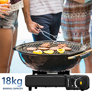 Dual Fuel Portable Gas Stove for Propane &amp; Butane