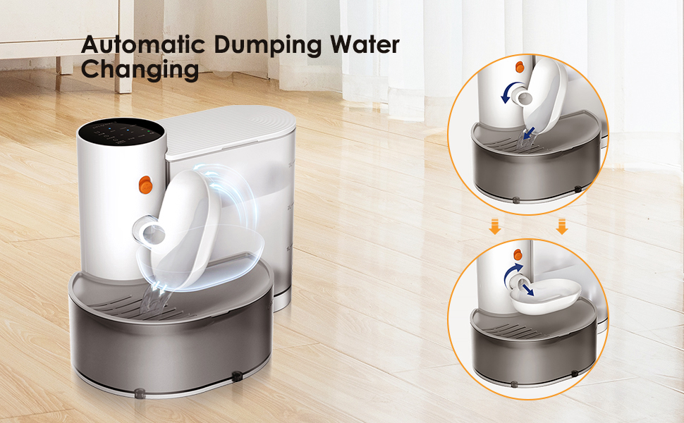 smart pet water fountain