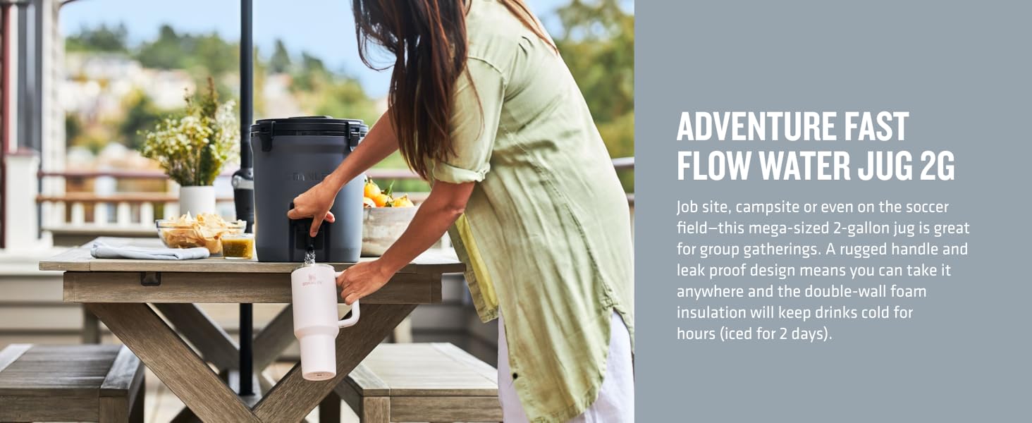 Fast Flow Water Jug