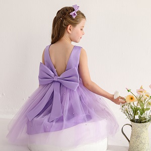 Girls Wedding Satin Dresses