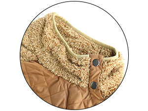 1/4 snap neckline design