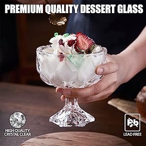 Premium Quality Dessert Glass