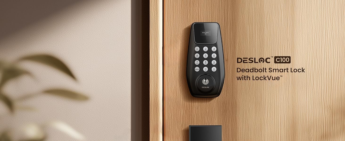 Deadbolt Smart Lock with LockVue