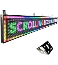 Amazon.com : HS Led Sign Scrolling Programmable ,Open Neon
