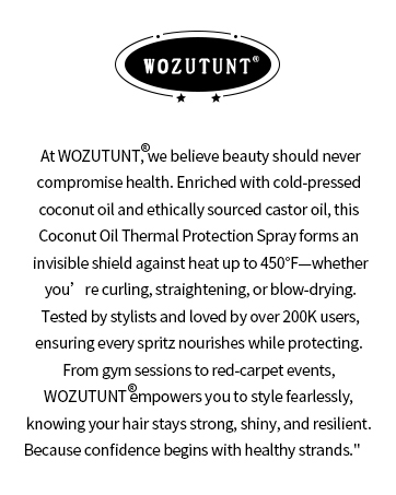 WOZUTUNT heat protectant spray