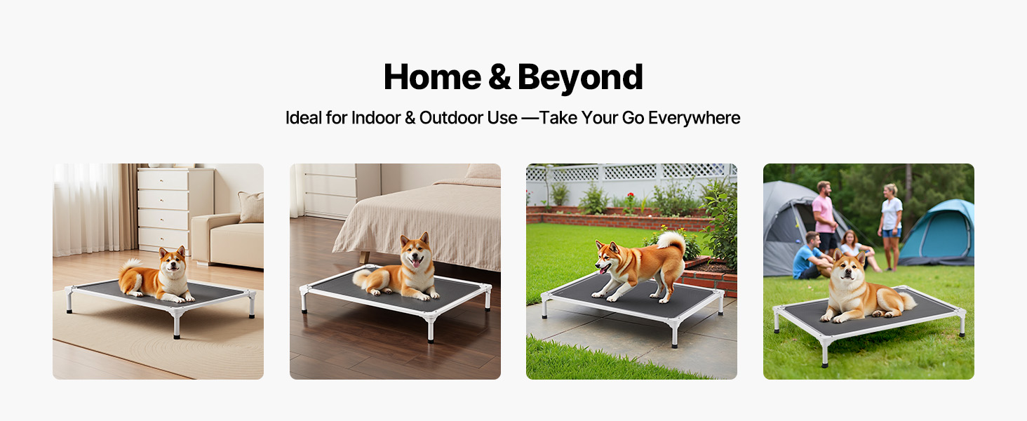 elevated cooling dog beds