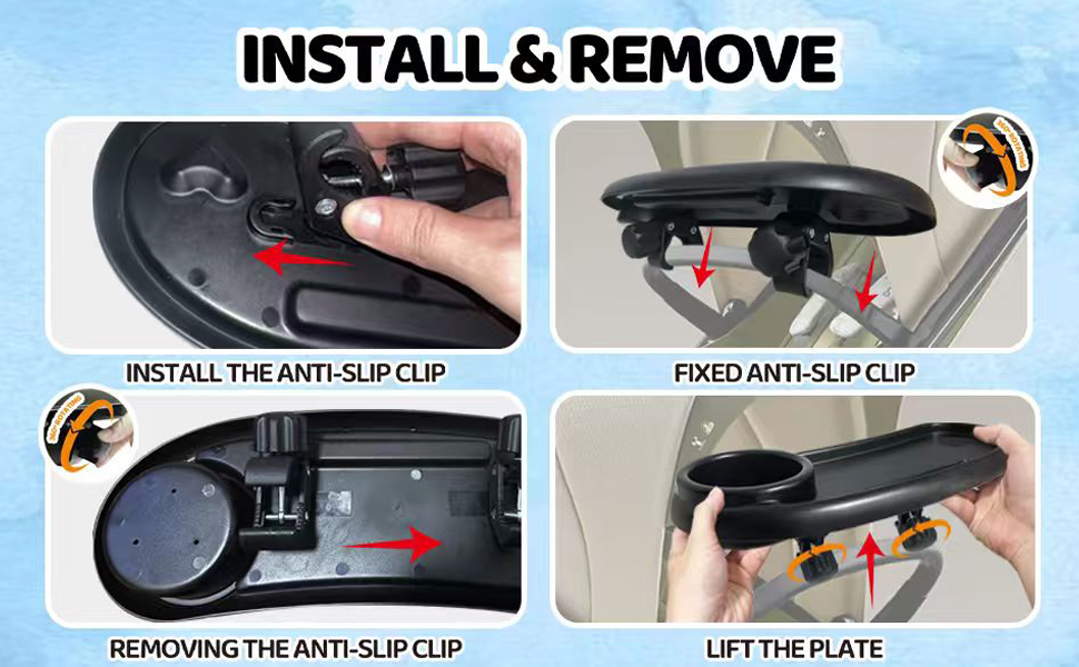 universal snack tray for stroller