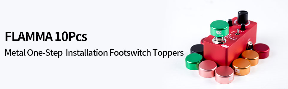 guitar pedal buttons