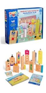 Amazon.co.jp: Numberblocks MathLink Cubes ナンバーブロックス