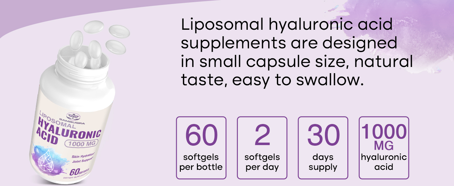 Sambugra Liposomal Hyaluronic Acid Capsules Hyaluronic