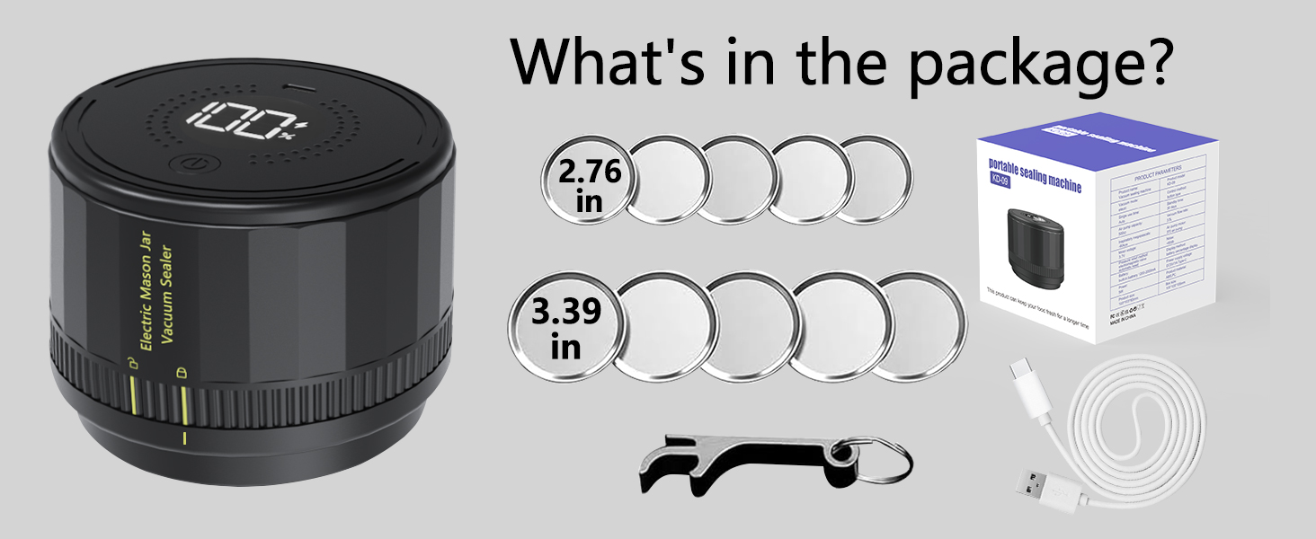 mason genie vacuum sealer kit