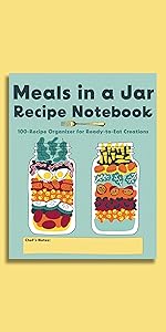 Meals in a Jar Recipe Notebook